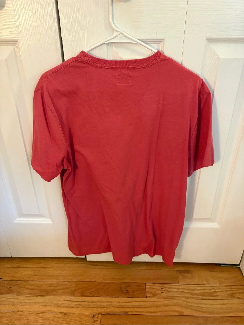 J. Crew Coral Graphic New England Map Tee